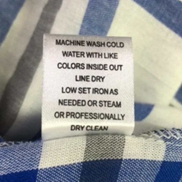 NWOT Hester & Orchard Plaid Button Front Roll Up Tabbed Sleeve Shirt Size M - Picture 10 of 11